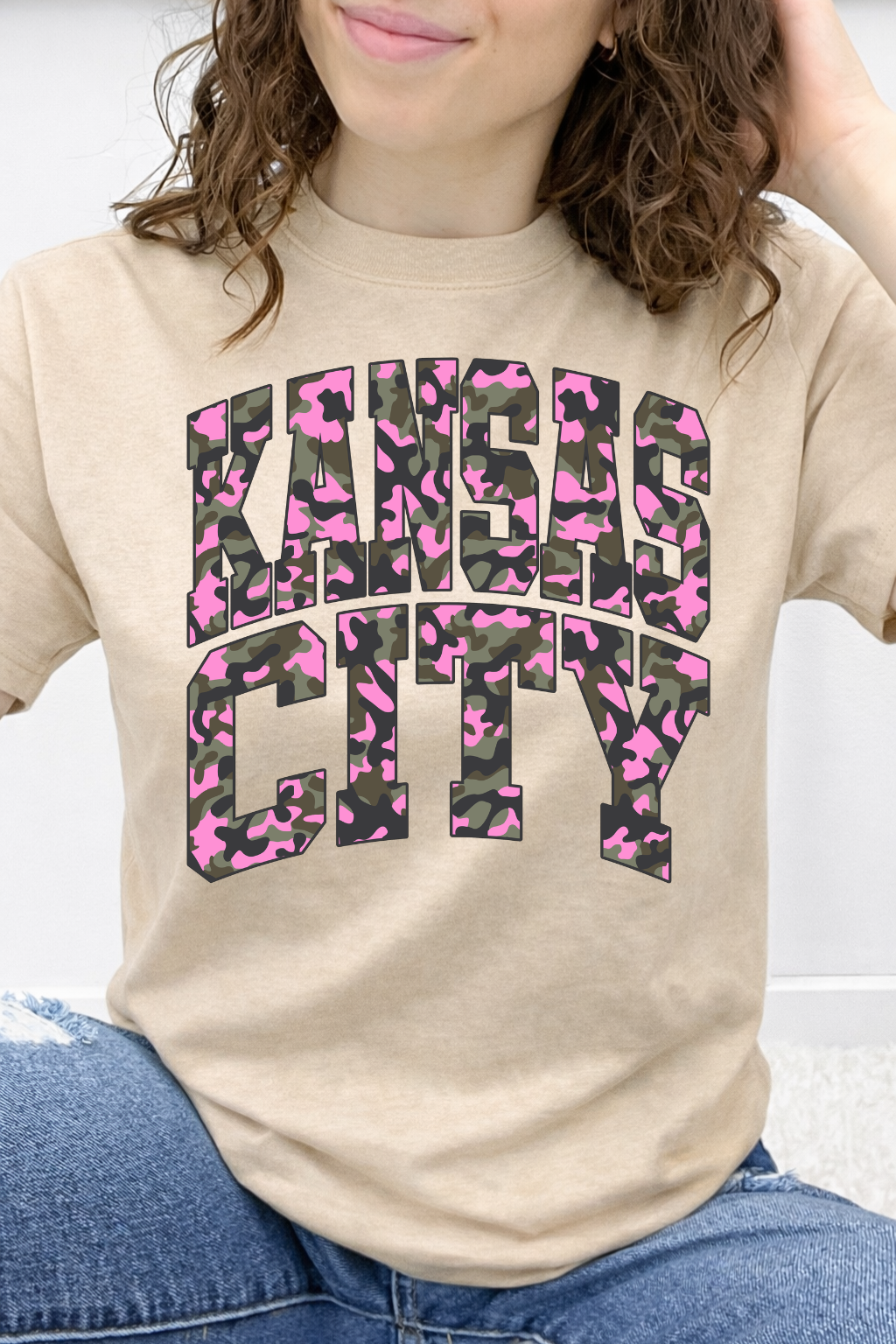 Kansas City Pink Camo Graphic Collection