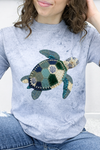 Navy Color Blast Tee