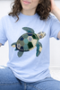 Denim & Pearl Patchwork Sea Turtle Graphic Collection