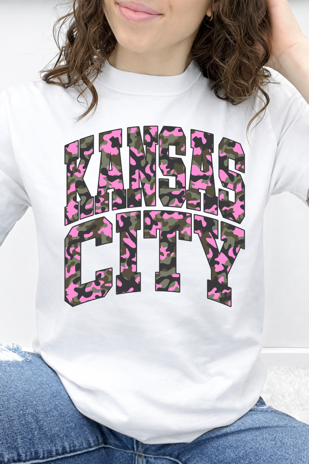 Kansas City Pink Camo Graphic Collection