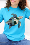 Turquoise Bella Tee