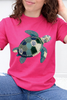 Denim & Pearl Patchwork Sea Turtle Graphic Collection