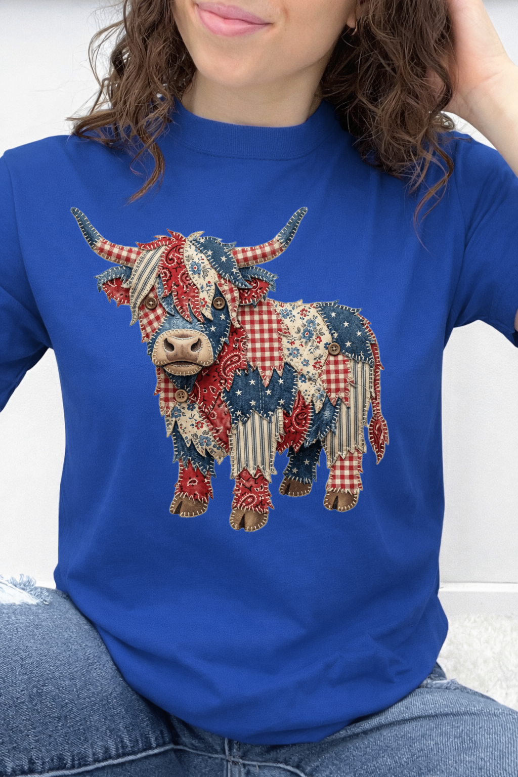Red White & Moo Patchwork Graphic Collection