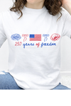 White Tultex Tee