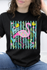Tropical Wildflower Flamingo Graphic Collection