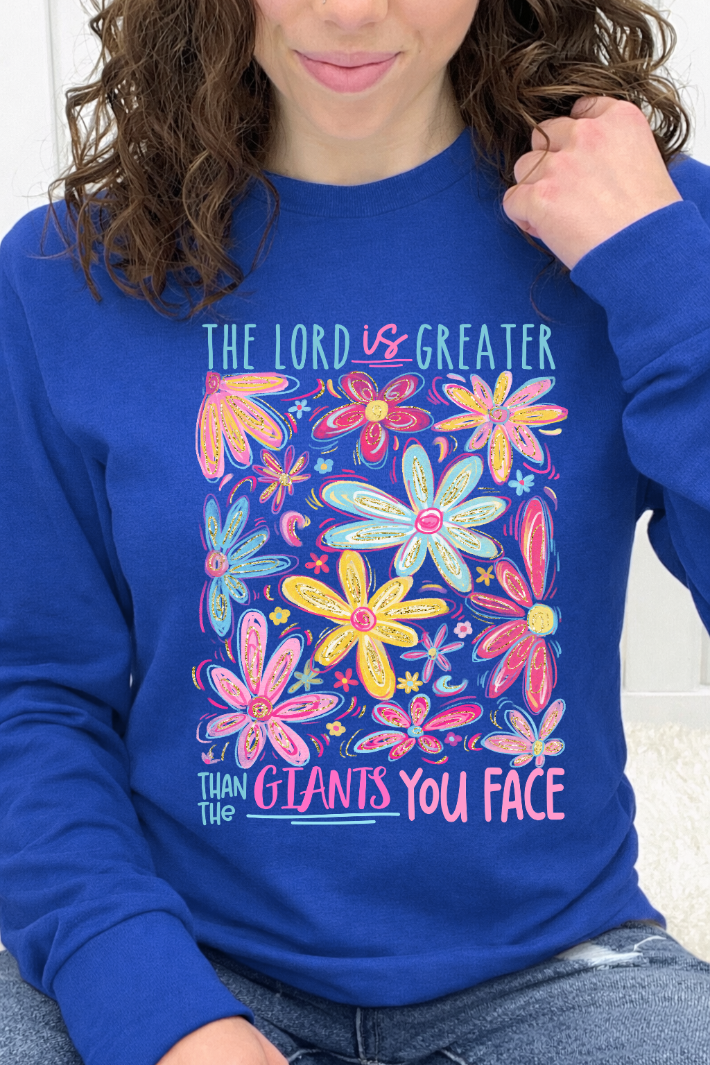 The Lord Is Greater Than The Giants You Face Graphic Collection