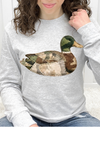 Grey Long Sleeve Gildan Tee