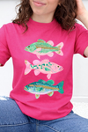 Fuchsia Gildan Tee