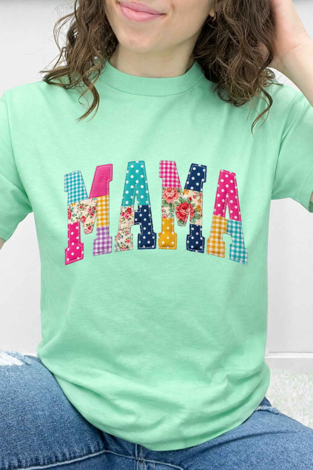 Mama Patchwork Quilt Graphic Collection