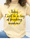 Yellow Color Blast Tee