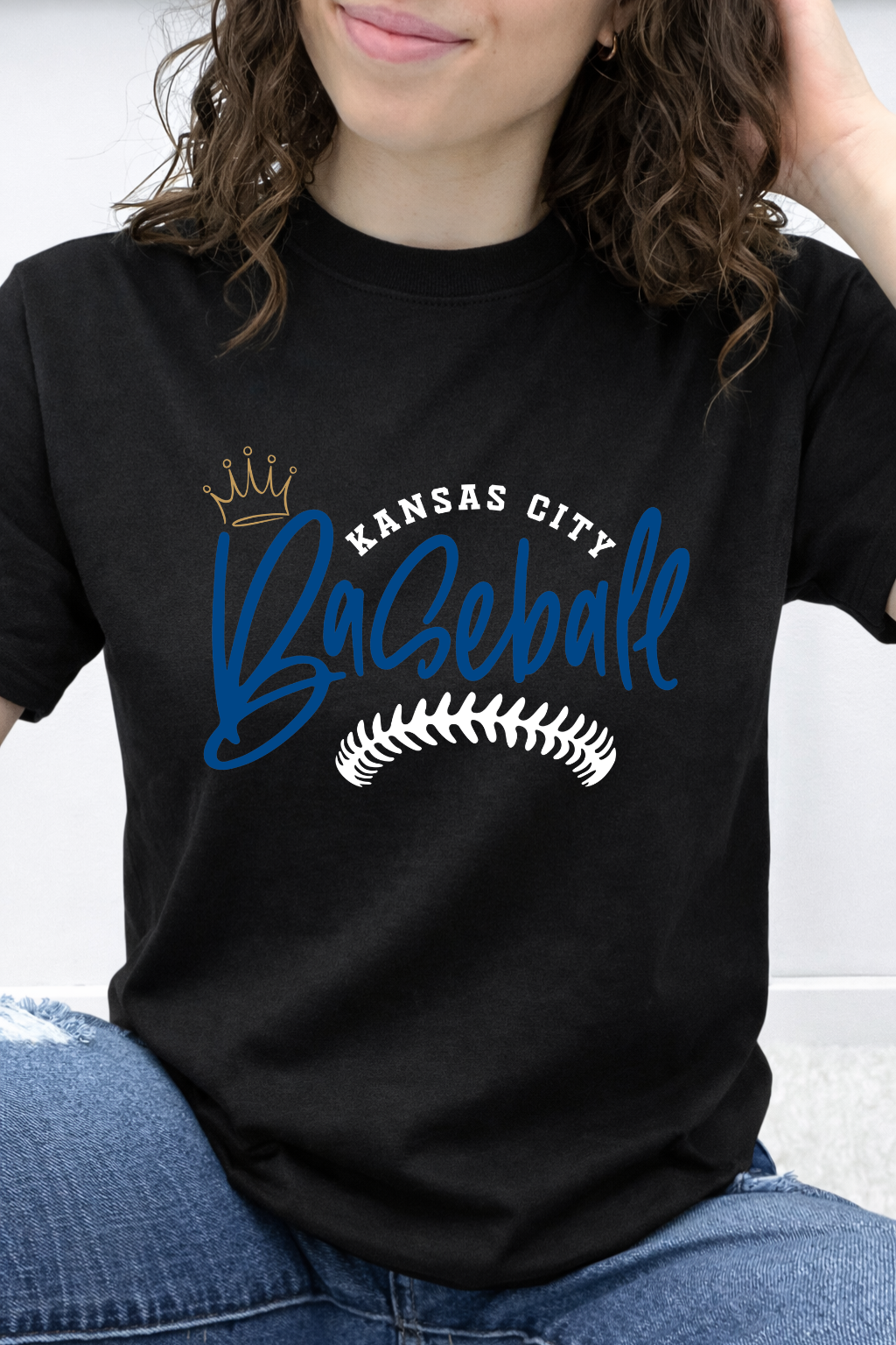 Kansas City Baseball Script Graphic Collection