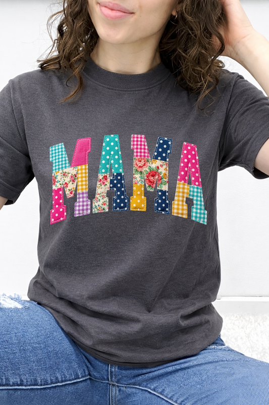 Mama Patchwork Quilt Graphic Collection