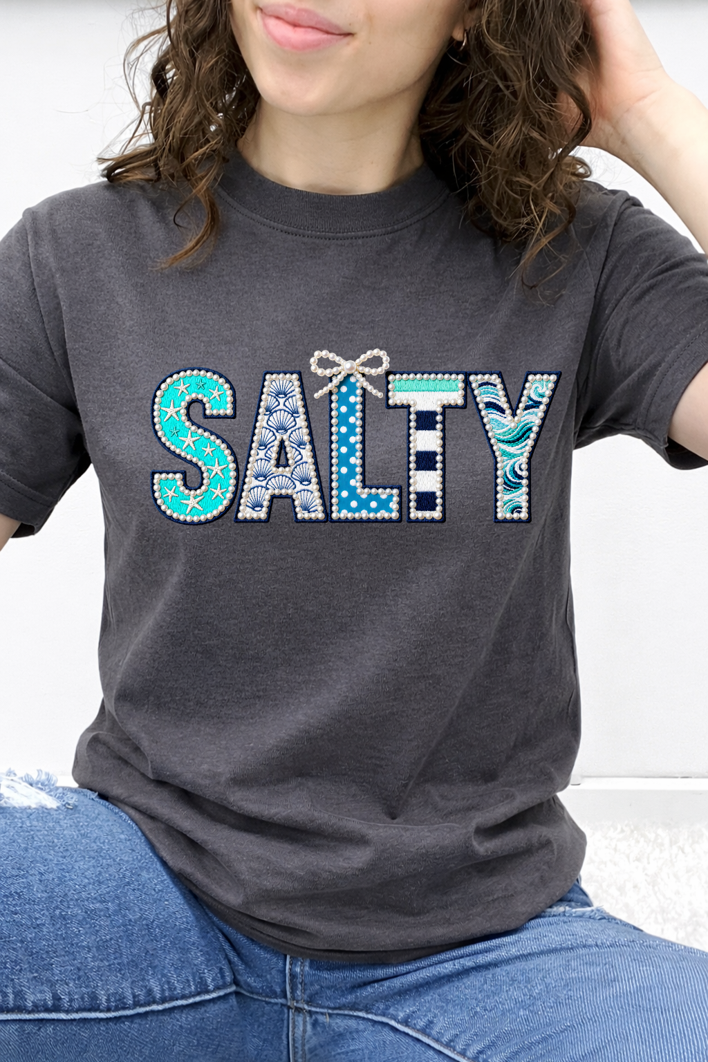 Salty Pearl Patchwork Graphic Collection