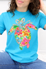 Tropical Bloom Sea Turtle Graphic Collection