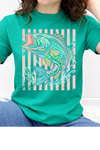 Teal Comfort Colors Tee