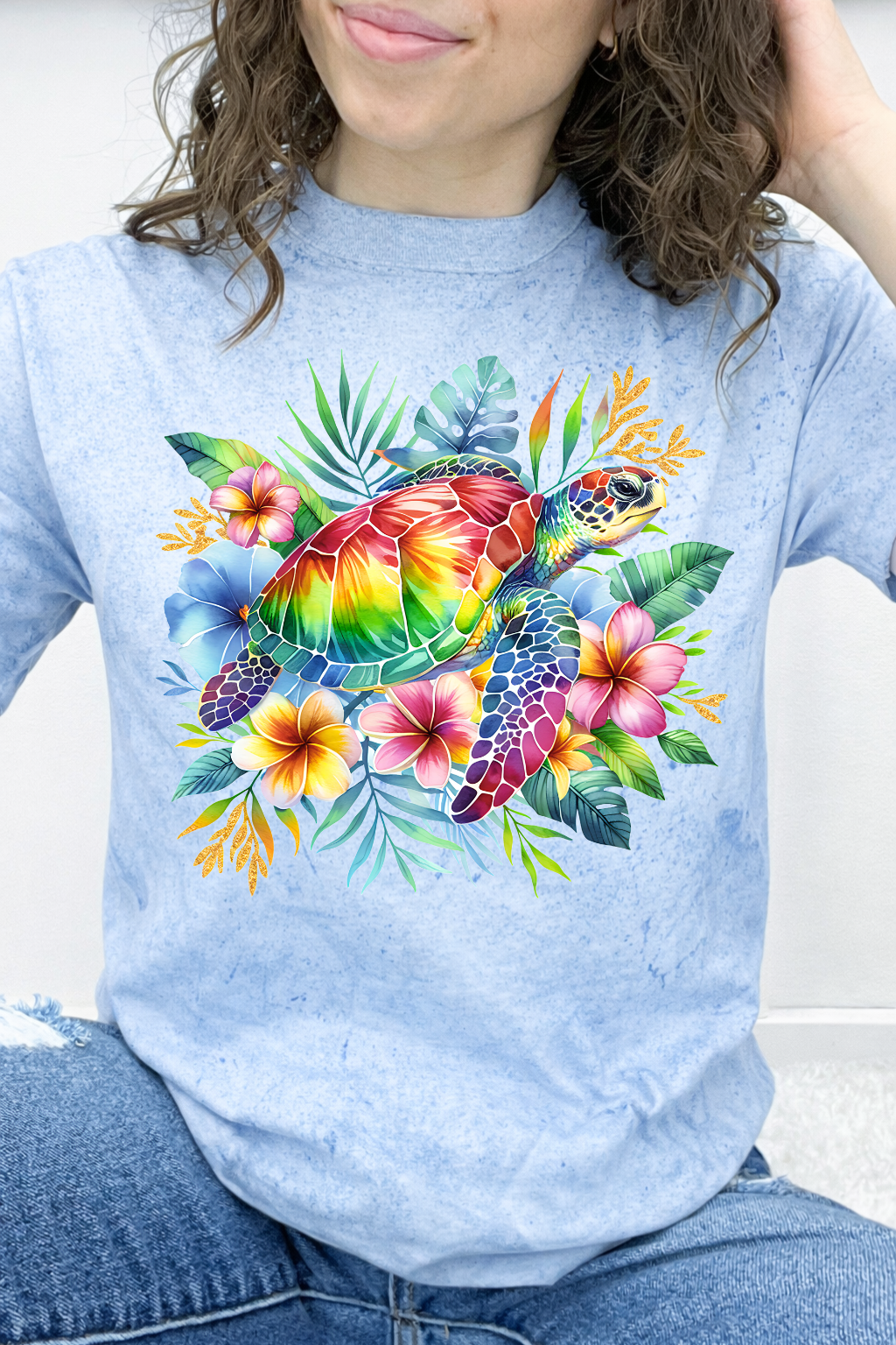 Rainbow Reef Sea Turtle Graphic Collection