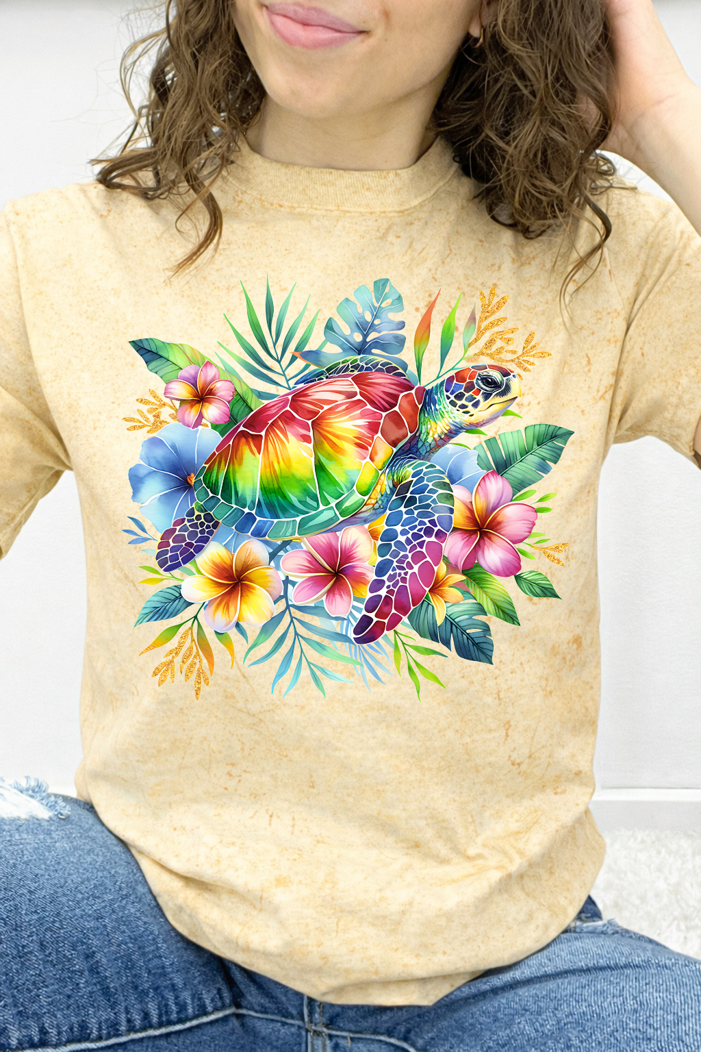 Rainbow Reef Sea Turtle Graphic Collection