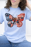 Light Blue Comfort Colors Tee