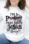White Tultex Tee