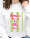 White Long Sleeve Tultex Tee