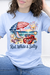 Light Blue Comfort Colors Tee