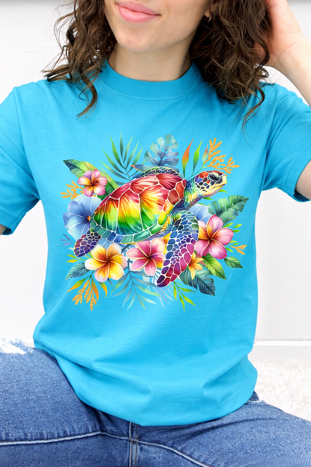 Rainbow Reef Sea Turtle Graphic Collection