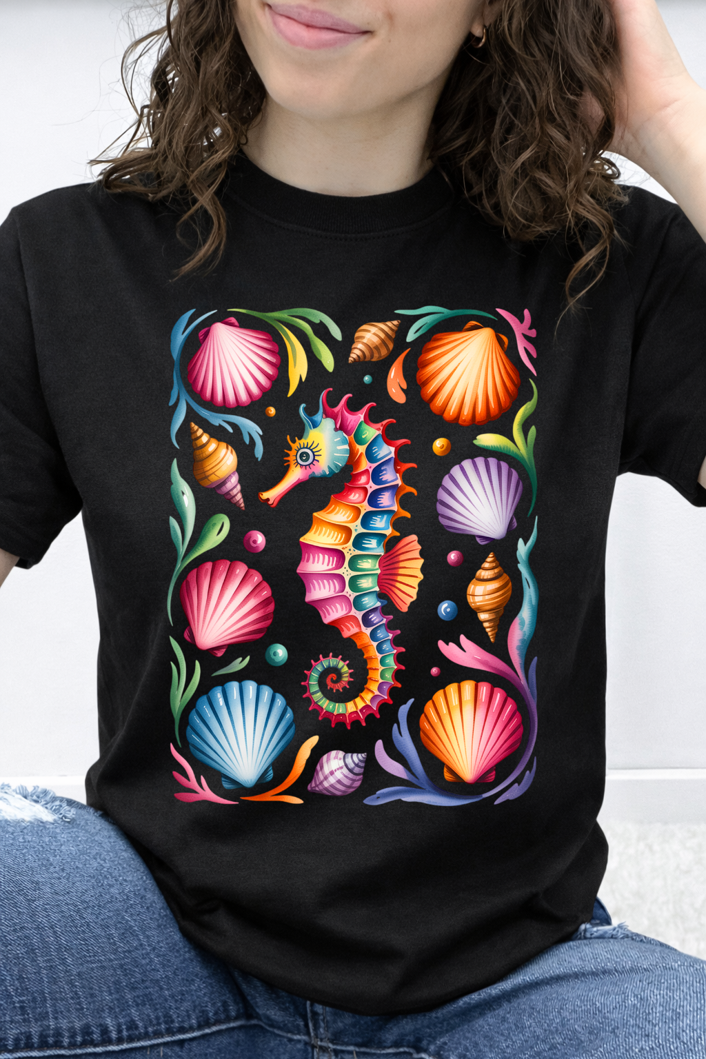 Seahorse & Shells Graphic Collection