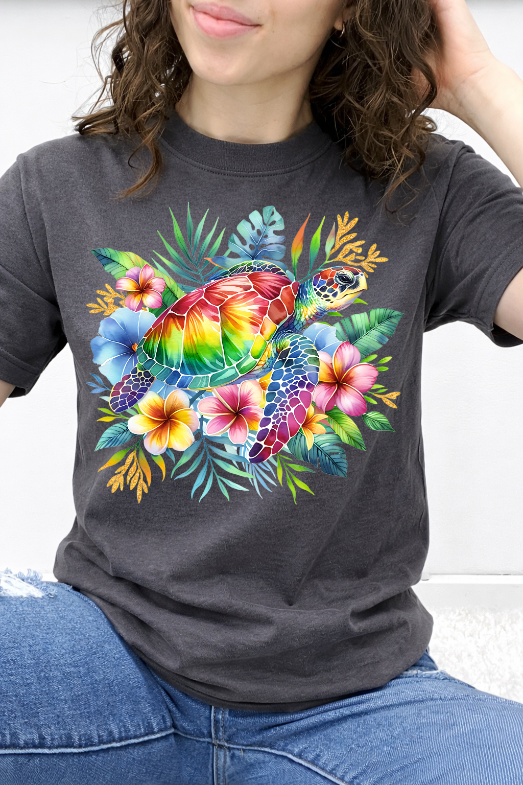 Rainbow Reef Sea Turtle Graphic Collection