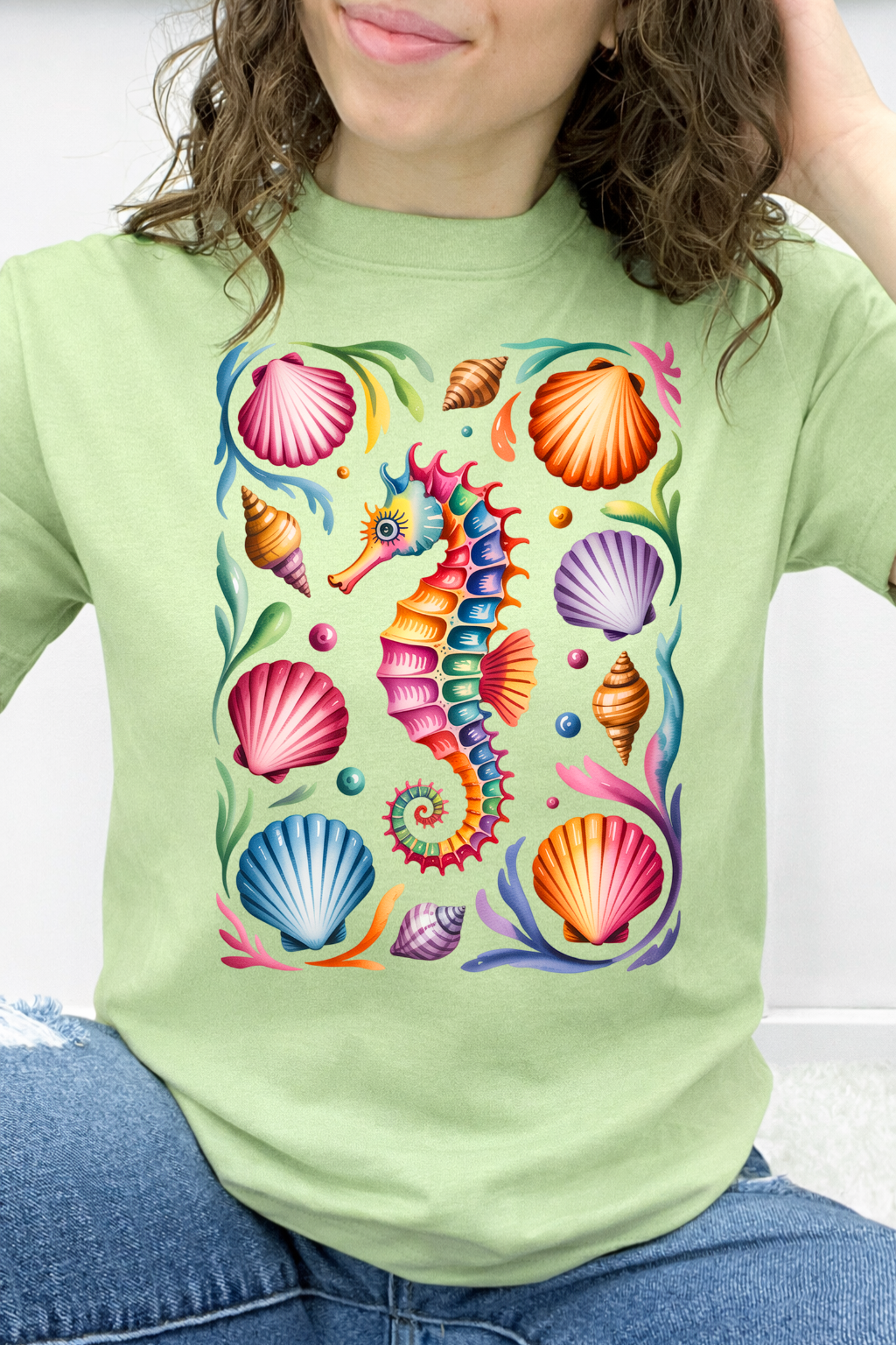Seahorse & Shells Graphic Collection