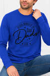 Royal Long Sleeve Tultex Tee