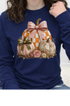 Navy Long Sleeve Tultex Tee