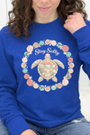 Royal Long Sleeve Tultex Tee