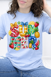 Light Blue Comfort Colors Tee