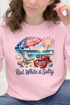 Pink Gildan Sweatshirt