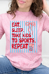 Pink Color Blast Tee