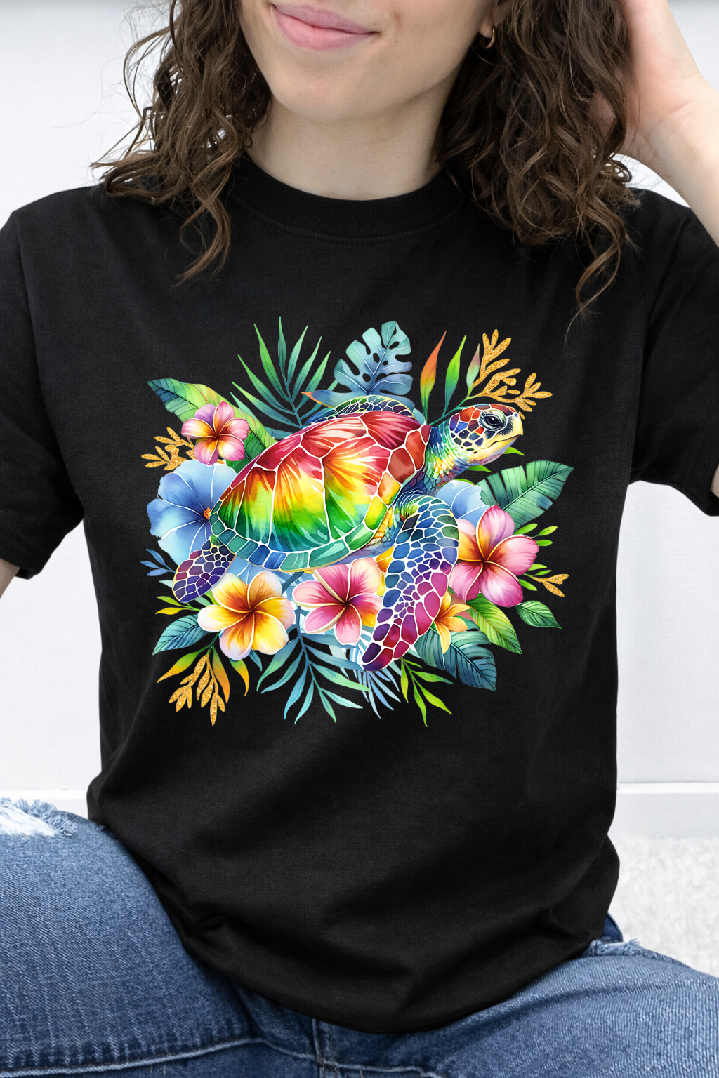 Rainbow Reef Sea Turtle Graphic Collection