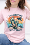 Pink Tultex Tee