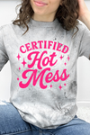 Grey Color Blast Tee