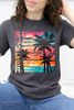 Summer Sunset and Palms Graphic Collection