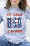 Navy Color Blast Tee