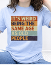 Light Blue Comfort Colors Tee