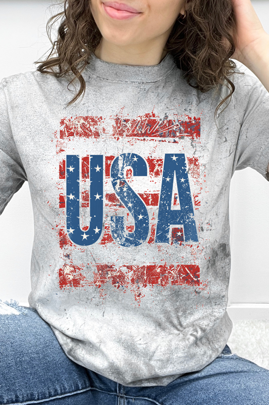 USA Distressed Flag Graphic Collection