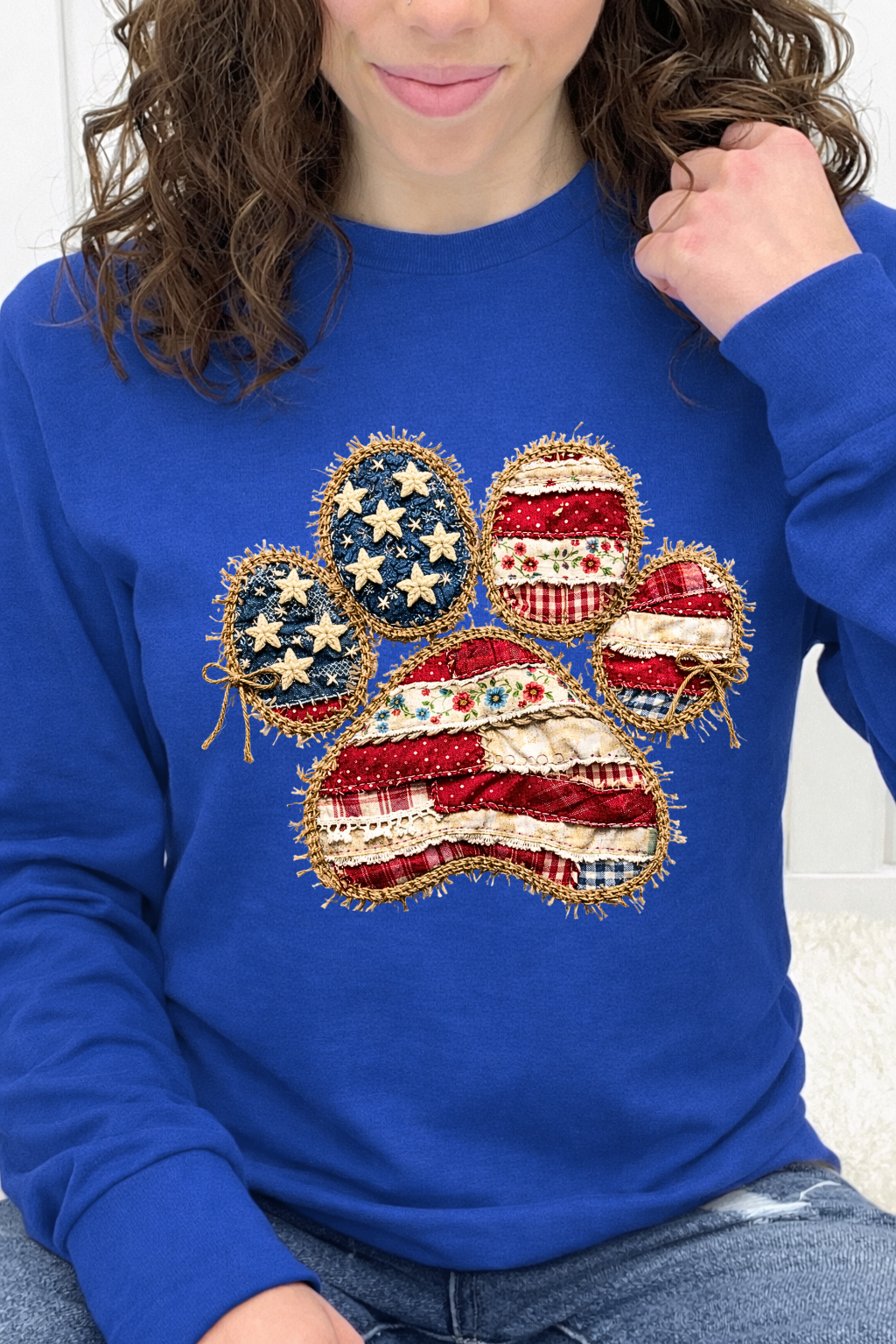 Stars & Stripes Paw Print Graphic Collection