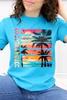 Summer Sunset and Palms Graphic Collection