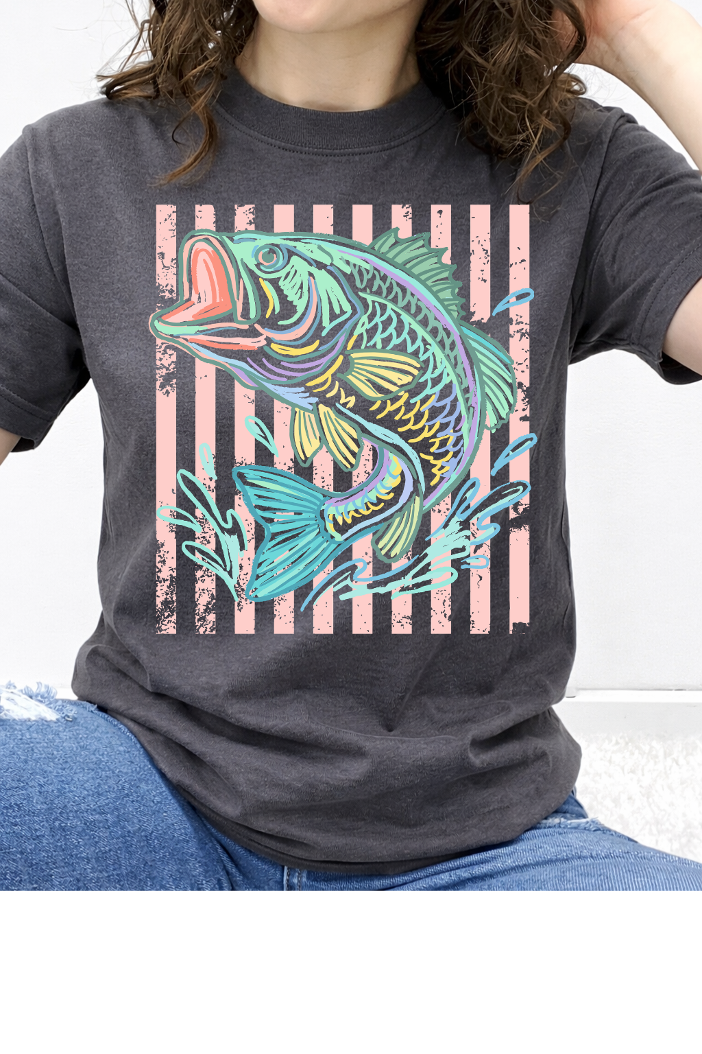 Pastel Bass Splash Graphic Collection
