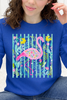 Tropical Wildflower Flamingo Graphic Collection