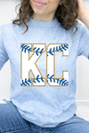 Blue Color Blast Tee