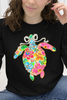 Tropical Bloom Sea Turtle Graphic Collection