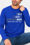 Royal Long Sleeve Tultex Tee