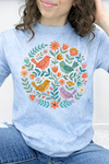 Blue Color Blast Tee